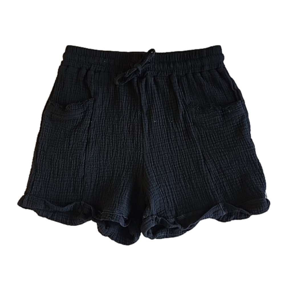 Black ladies summer shorts size small